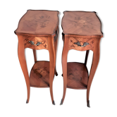 Paire de tables de chevet