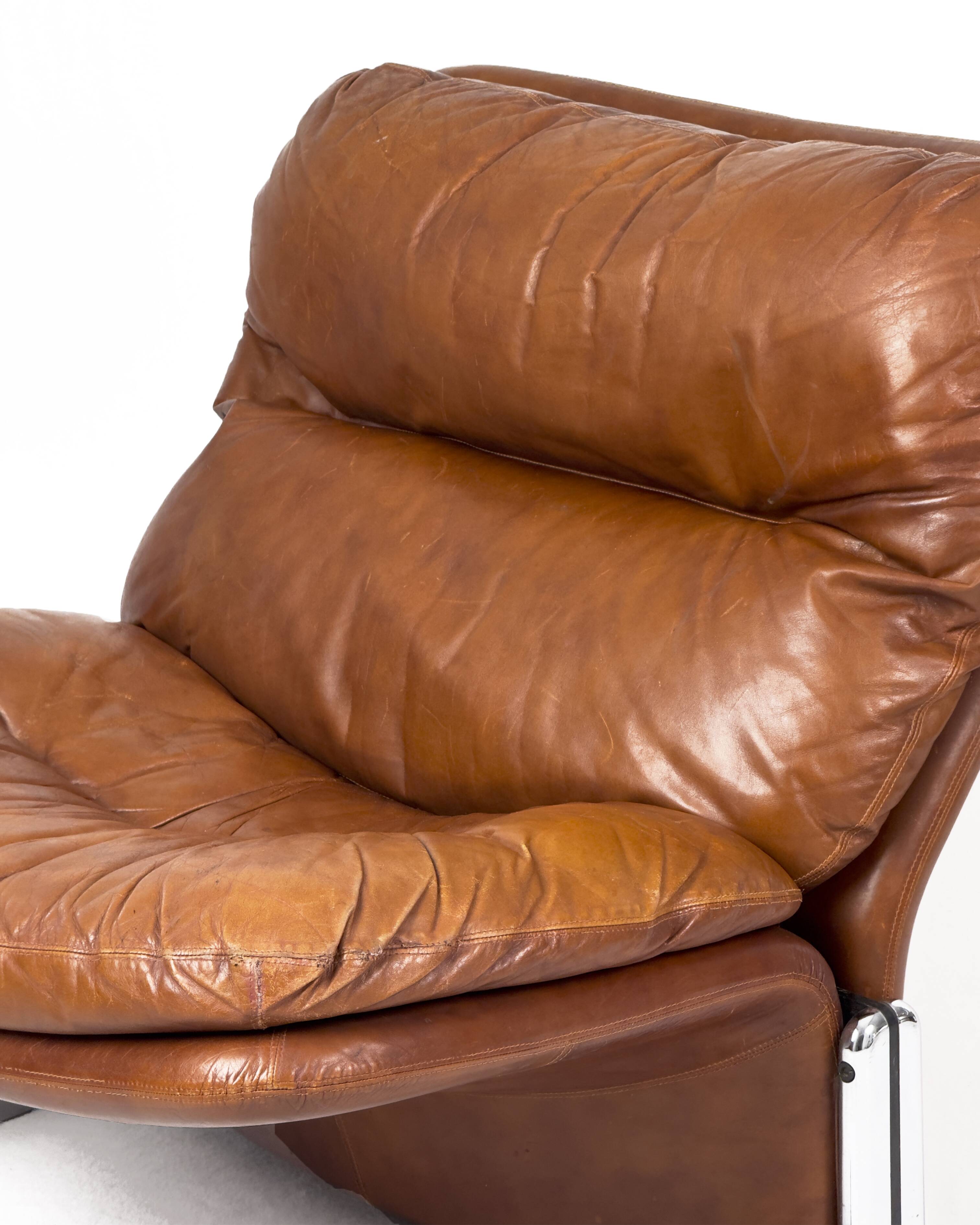 Sandwich Lounge Chairs by Ammannati & Vitelli for Brunati, Italy 1970s