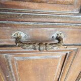 Double oak front door