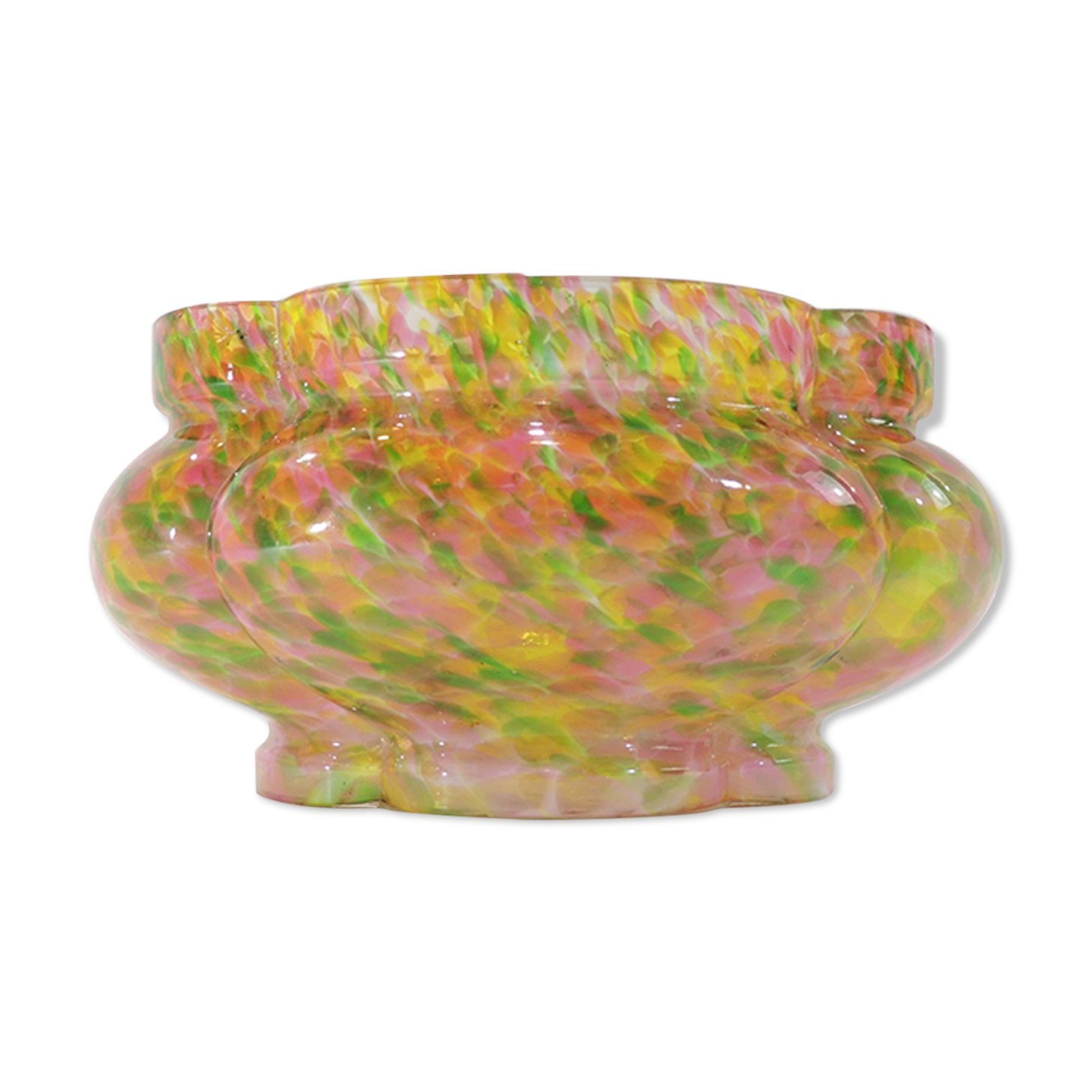 Verre, jardinière Murano, années 1960