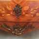 Commode tombeau marqueterie style louis xv