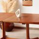 Vintage Dyrlund dining table in teak – the excellence of Danish design.