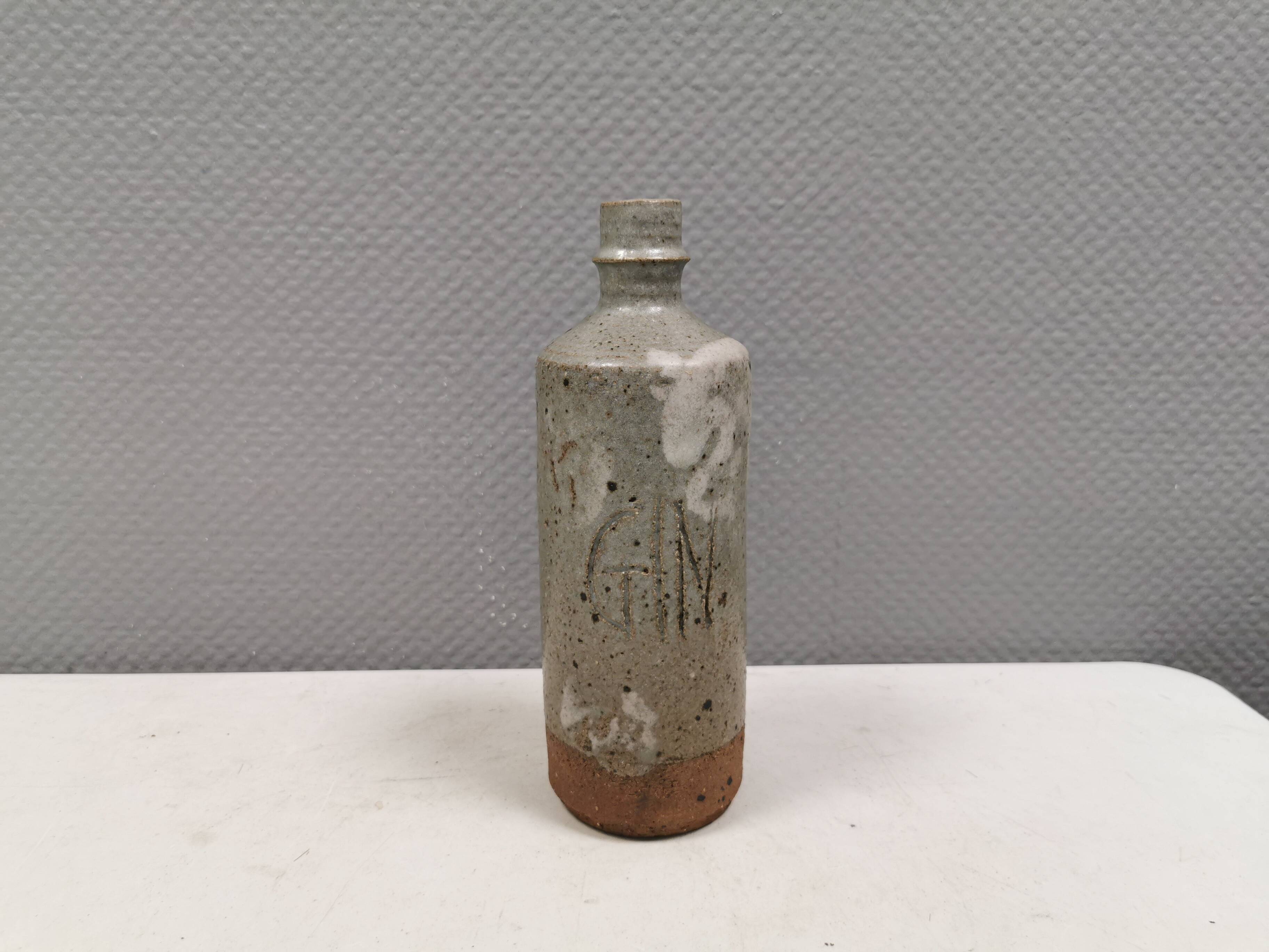 Ceramic bottle/vase, Danish from 1970-80.