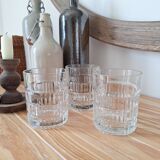 Vintage Préfontaines whiskey glasses