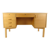 Bureau réalisé en hêtre des années 1960