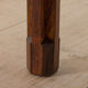 Italian mid century round extension dining table in Rosewood by Stildomus