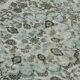 Tapis tissé à la main unique oriental années 1980 160 cm x 265 cm tapis bleu