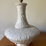 Large vintage ceramic lamp foot 50s