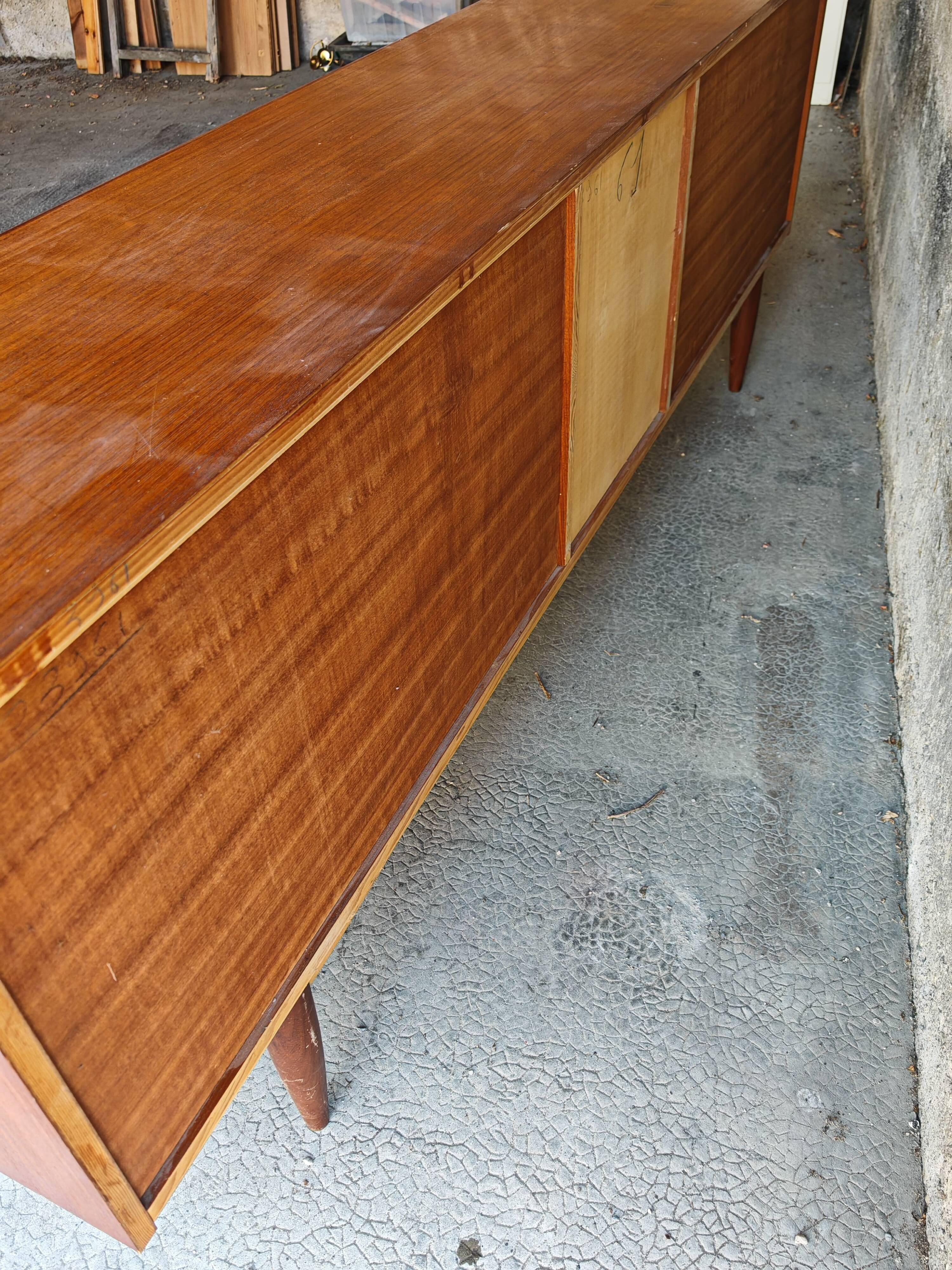 Teak sideboard by Johannes Andersen for Roche Bobois, 1960s