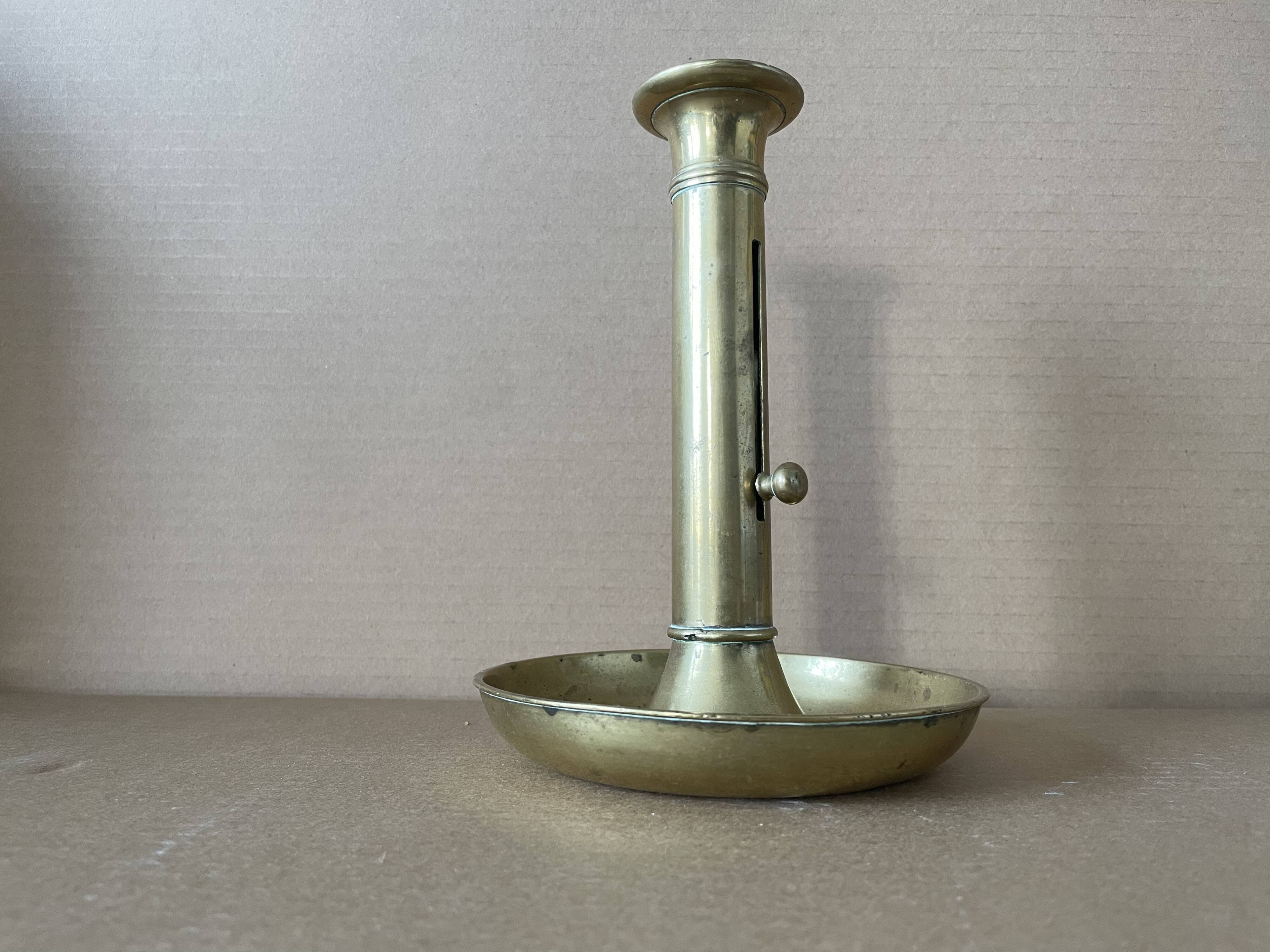 Chandelier à binet en bronze