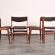 Set of 4 teak dining chairs by Erik Buch for Anderstrup 1950s