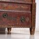 Polychrome pine wedding chest – Central Europe, 1889