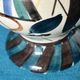 Vase sixties motif lampshade