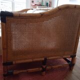 Bamboo & cannage sofa