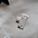 Farnesiana Mirror by Carlo Corvi in ceramic Italy 1950