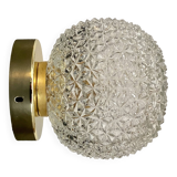wall light composed of a vintage globe
