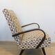Fauteuil Lounge par Jaroslav Smidek, Tchécoslovaquie années 1970.
