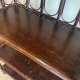 Vintage rattan shelf