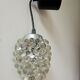 Suspension design en verre vintage