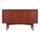 Teak highboard, Danish design, 1970s, production: Denmark