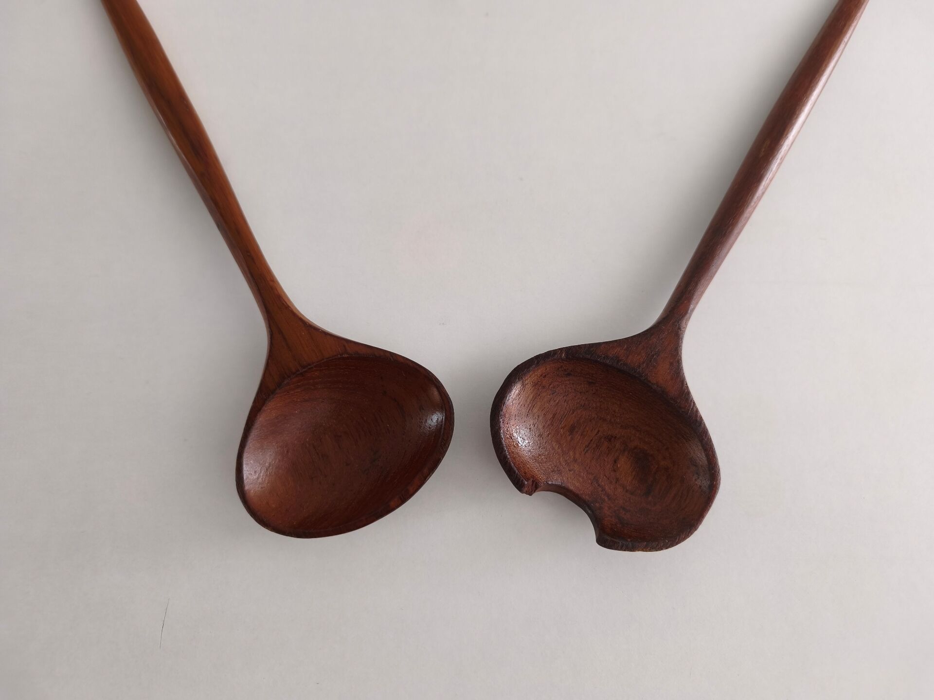 Vintage teak salad cutlery – Scandinavian design from the 60s/70s