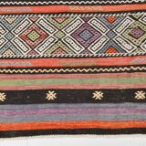 Traditional Oriental Carpet, Turkish Kilim Rug, 174x236 Cm