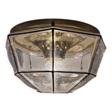 Limburg Glashütte ceiling lamp , 1970s
