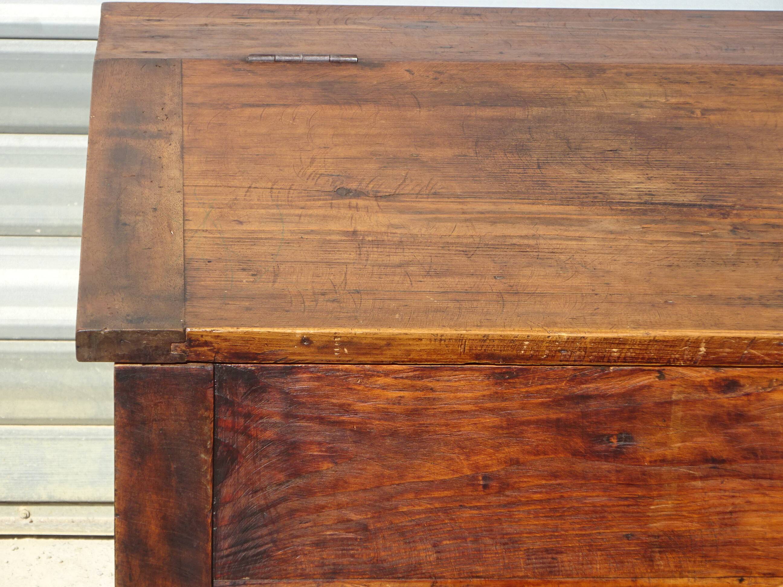 Small vintage desk with storage.
