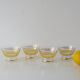 Lemon Granita glass cups
