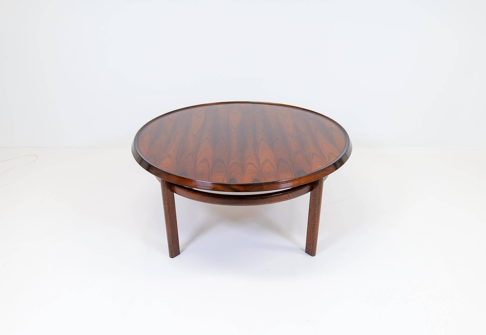 Mid-century rosewood coffee table "Bellis" Torbjörn Afdal Norway