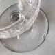 Acid-etched Baccarat glasses