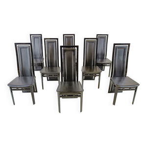 Ensemble de huit chaises