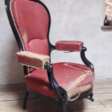 Voltaire armchair with rack and pinion XIX°