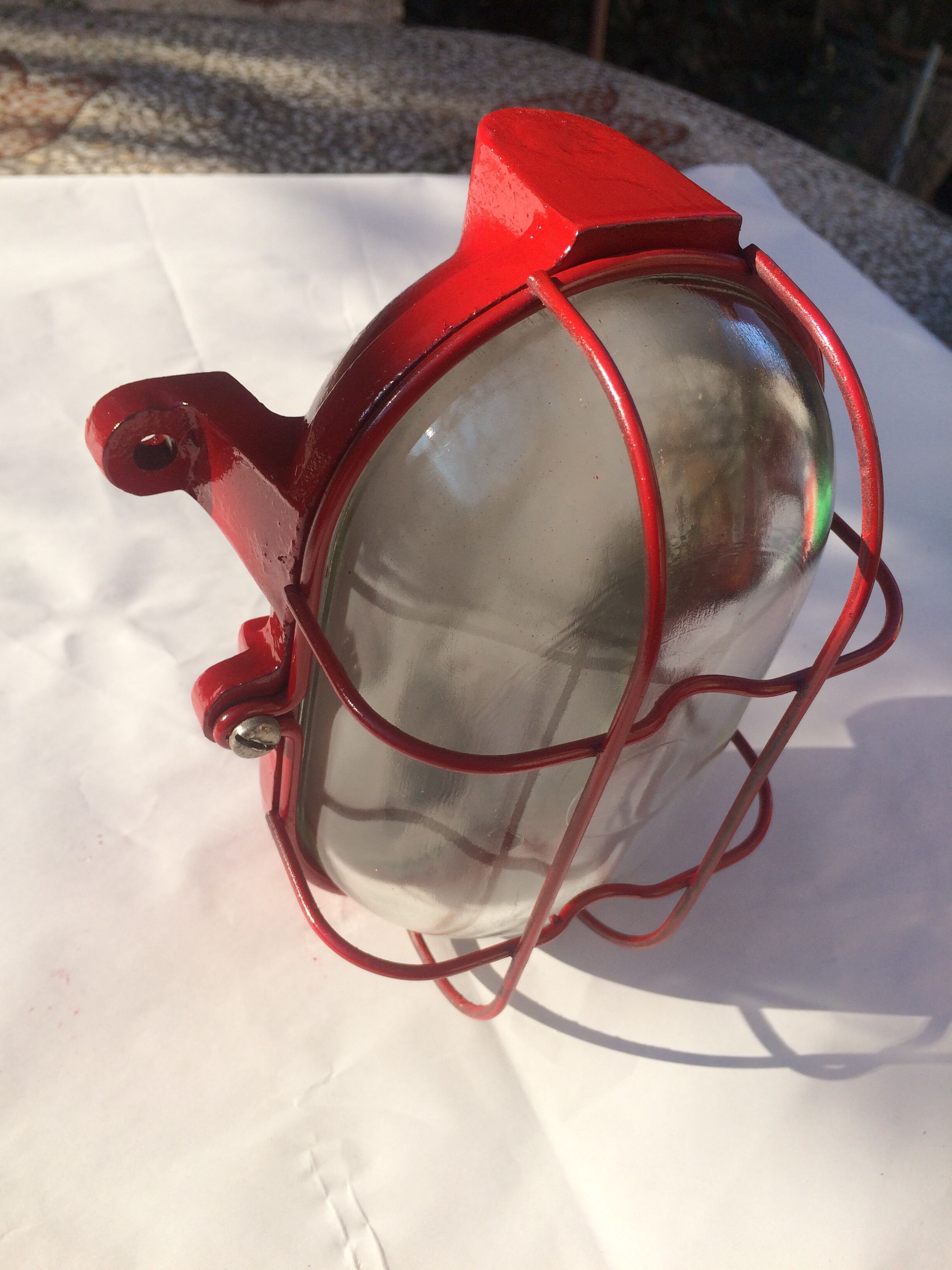 2 industrial wall lamps