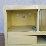 Storage unit with lockers brand PlexiBronze - 1950s