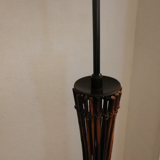 Rattan lamppost