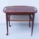 Vintage teak serving trolley Johannes Andersen 1960