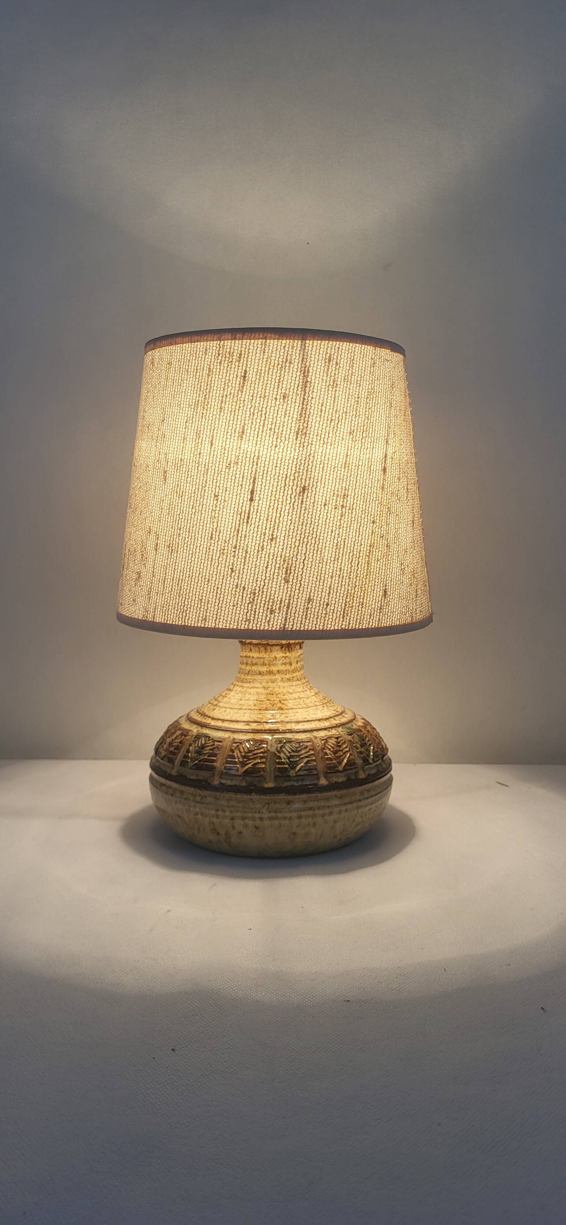 Marcel Giraud ceramic lamp