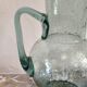 Bubble glass carafe in Biot style