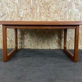 60s 70s Teak Table Side Table Coffee Table Niels Bach Design Denmark