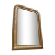 Mirror 99 x 72 cm gilded Louis Philippe old