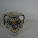 Vase a anses faience de tours decor dragon et couronne