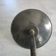 Old outdoor lamp-gooseneck and enamelled sheet metal