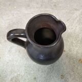 Ceramic pitcher signed Jean Dubost