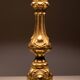 Stunning pair of Rococo Brass table lamps Italy 1920s