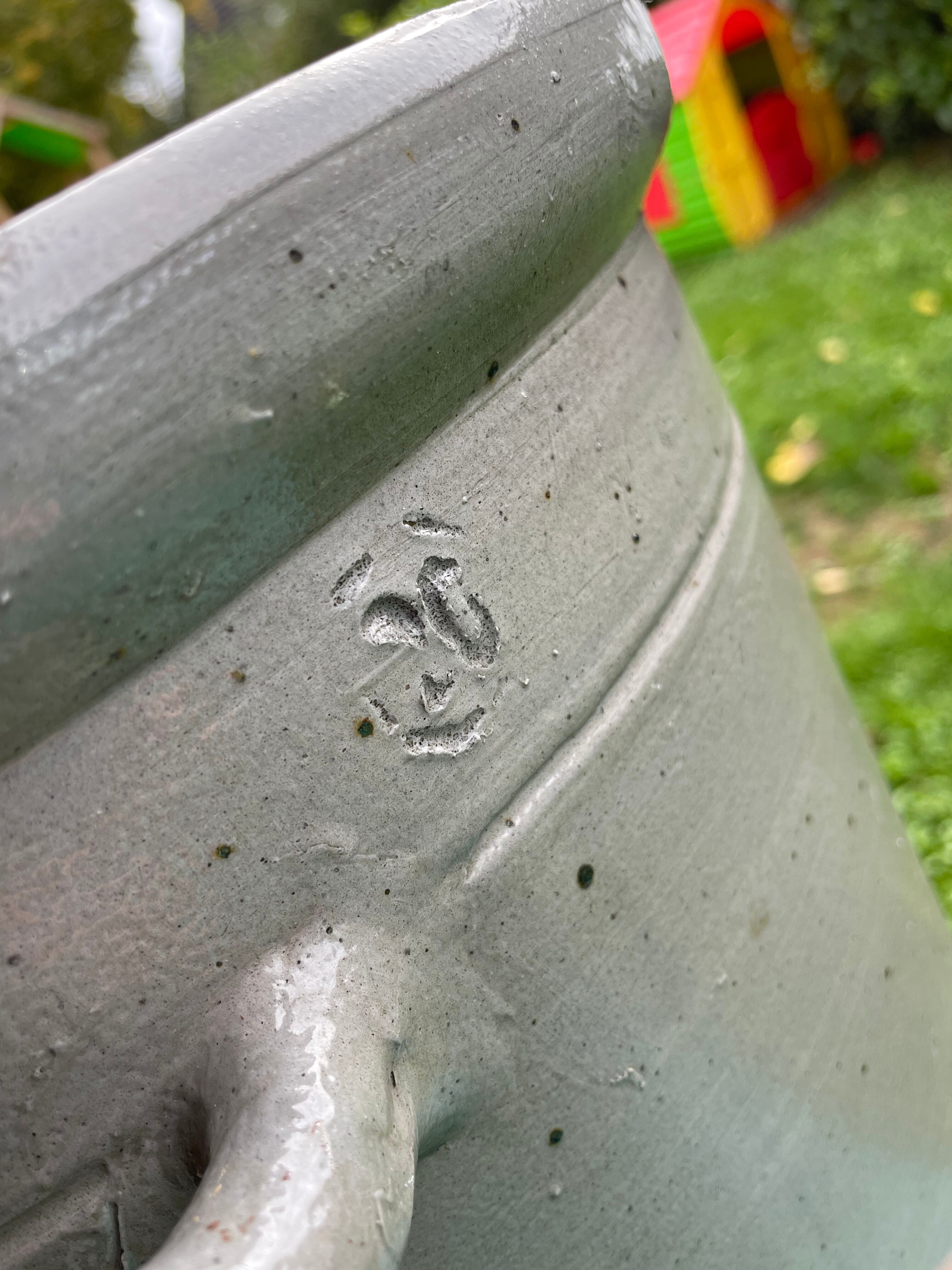 Sauerkraut stoneware pot