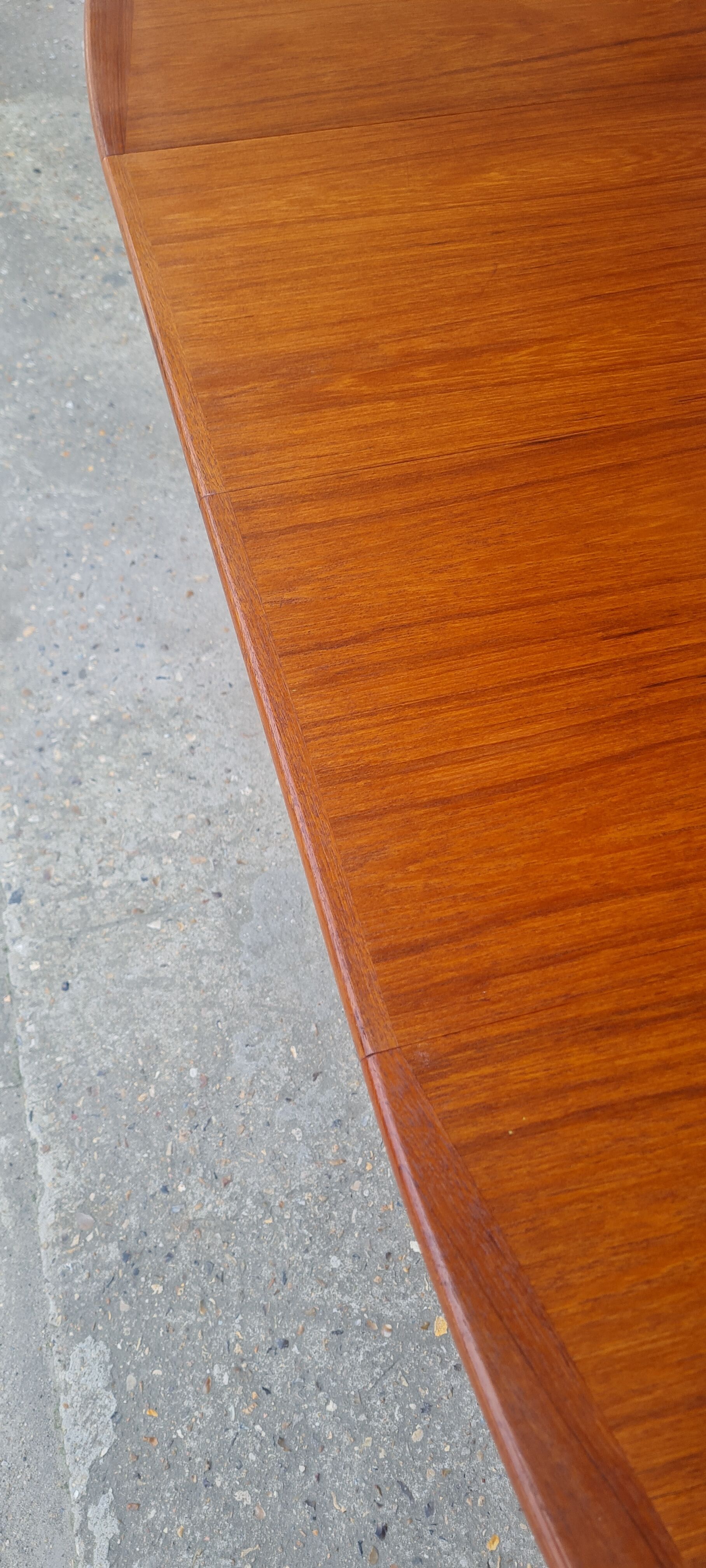 Danish teak dining table by Alf Aarseth for Gustav Bahus