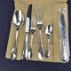 Christofle, Cluny, 6 sets of 6 cutlery.