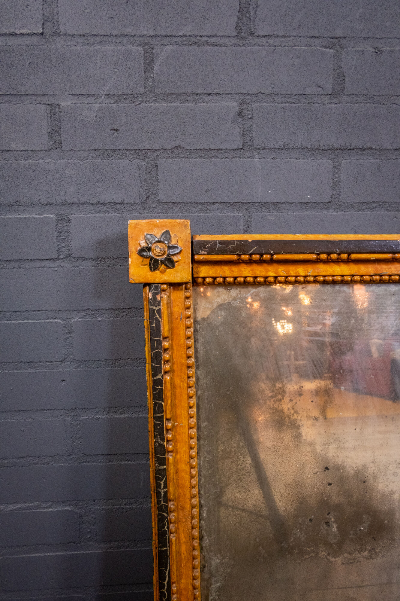 English Dressed mirror from1800