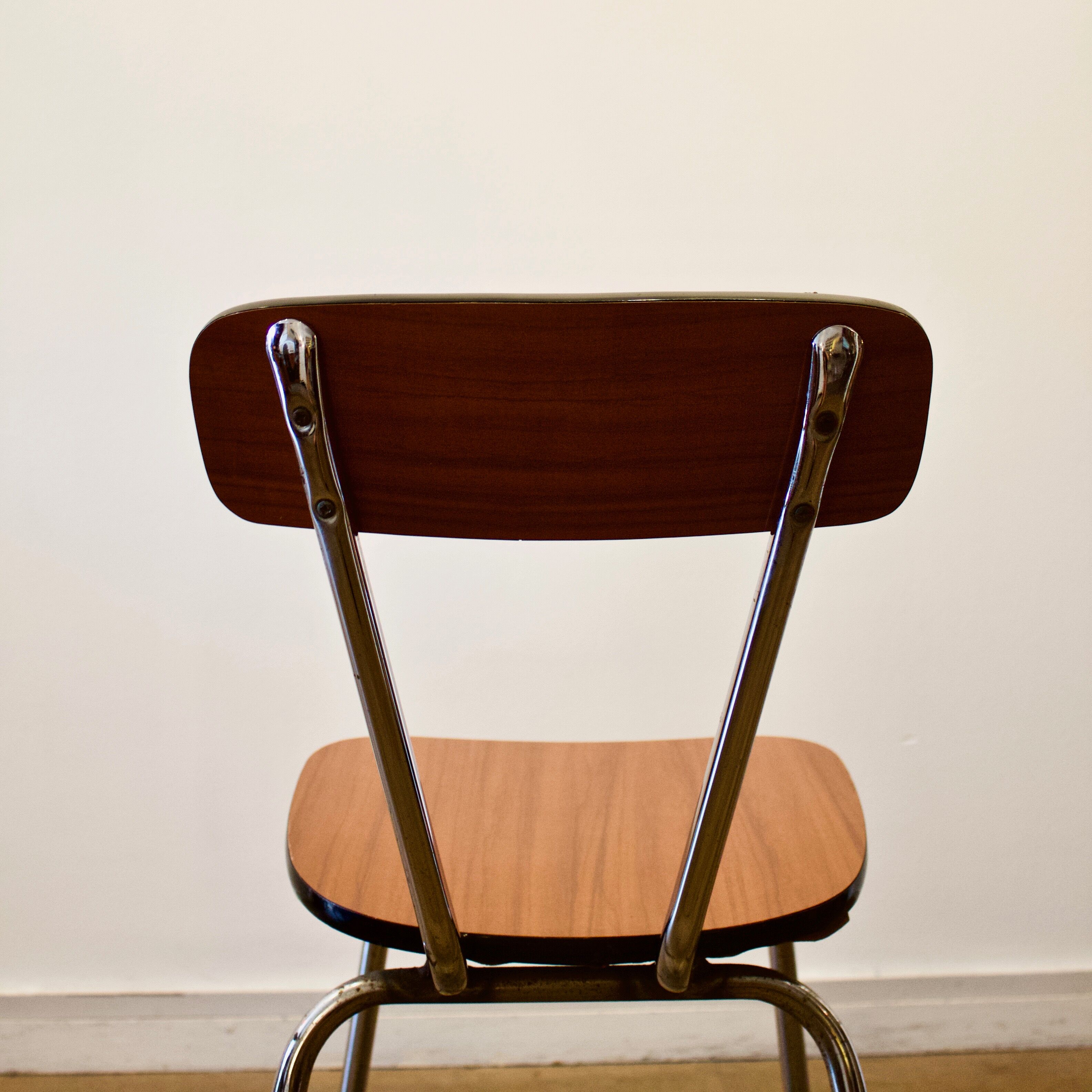 Pair of 1960's formica chairs